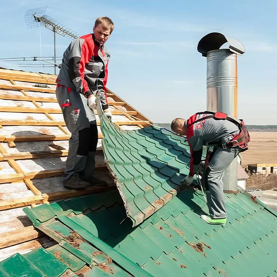 Демонтаж кровли и крыши в Новосиле и Орловской области